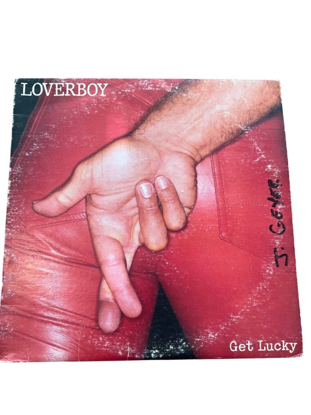 Loverboy Get Lucky Vinyl Record LP 1981 Rock Columbia FC 37638 Pre-Owned